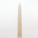A Fog Shrouded Washington Monument